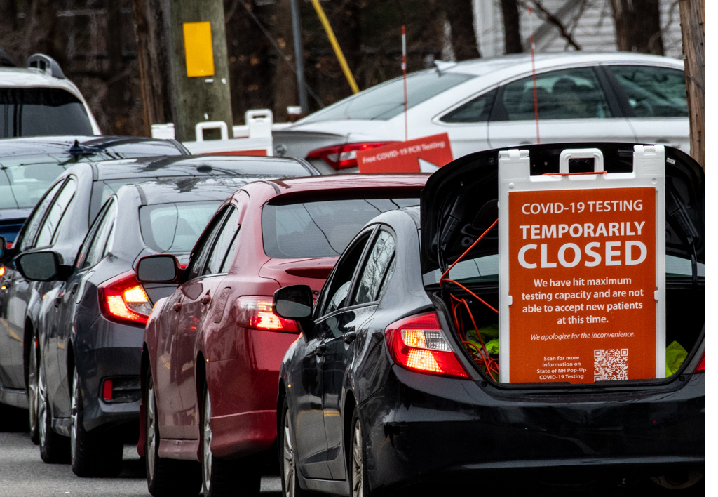 State COVID testing site in Nashua drawing huge response, resulting in